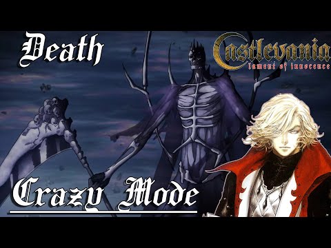 Death Boss Fight Crazy Mode - Castlevania Lament of Innocence [HD] + Ending.
