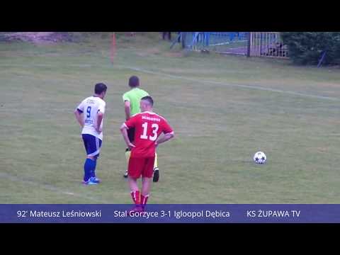 Stal Gorzyce - Igloopol Dębica (gol na 3-1 Mateusz Leśniowski) 10.06.2017 (IV Liga)