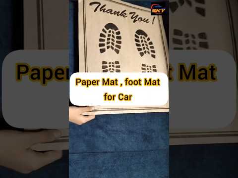 Paper Foot Mats