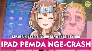 Stream PUBGM pertama nge-crash, stream kedua juga IPAD PEMDA Risu nge-crash lagi | #hololiveclips