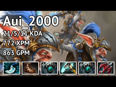 Dota 2 Aui_2000 - Meepo highlights - Game 3001057903