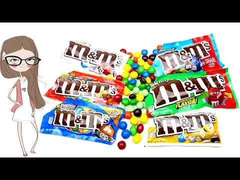 NEW M&M Candy Collection unboxing ❤️ Which one do you like?
