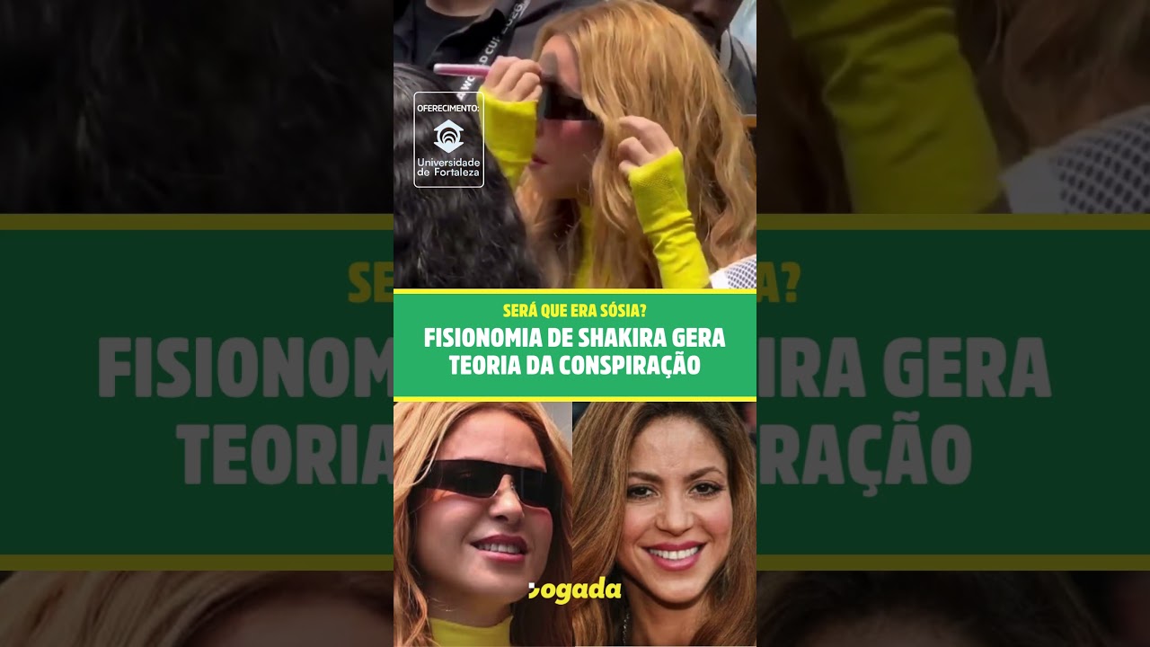 Imagem da notícia Fisionomia de Shakira levanta insinuação sobre uso de sósia na abertura da Copa do Mundo