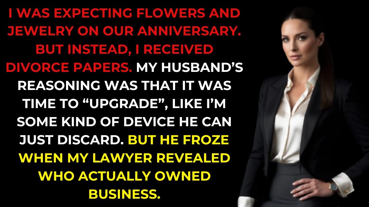 He Filed for Divorce on Our Anniversary—But Froze When My Lawyer Revealed Who Owned His Business