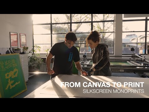 From Painting to Print: Silkscreen Behind the Scenes — with Edmond Brooks-Beckman