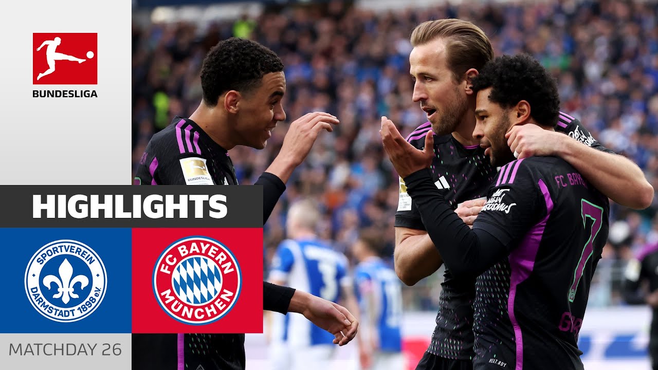 Darmstadt 98 vs FC Bayern München highlights