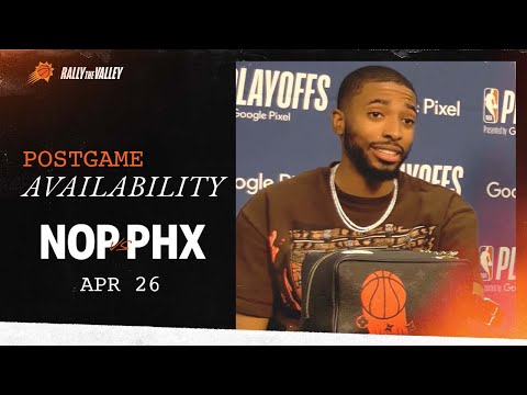 Suns vs. Pelicans Game 5 Postgame Media Availability: Williams, Paul, Bridges, and Ayton