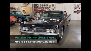 Video Thumbnail for 1965 Lincoln Continental
