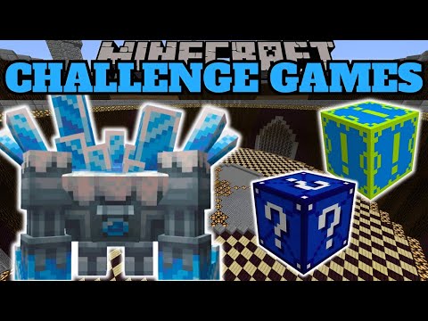 Minecraft: FROSTBITTEN GOLEM LUCKY BLOCK CHALLENGE GAMES