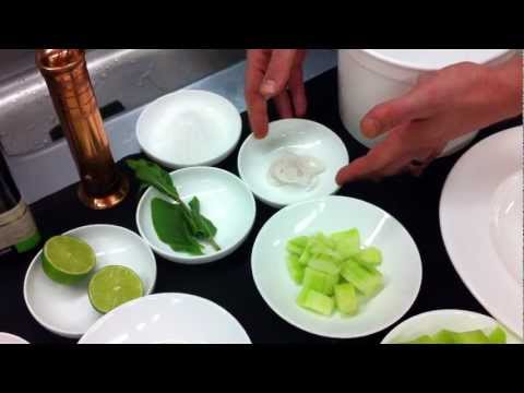 Auberge du Pommier - Melon & Cucumber Gazpacho Recipe