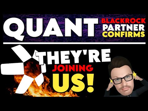 🚨 QUANT | THEY'RE JOINING US❗LARGE tx's, BLACKROCK ➡️ QUANT 👀 #QNT #QUANT #QUANTCOIN #QUANTCRYPTO