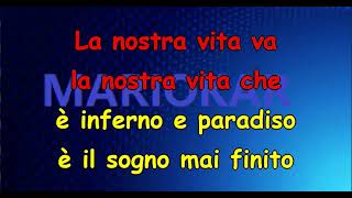 Eros Ramazzotti   La nostra vita karaoke