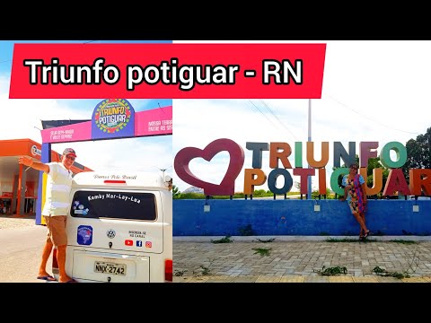  130 / 167.    TRIUNFO POTIGUAR - RN.   (. Nossa Terra Entre as Serras / Oásis do Sertão. )