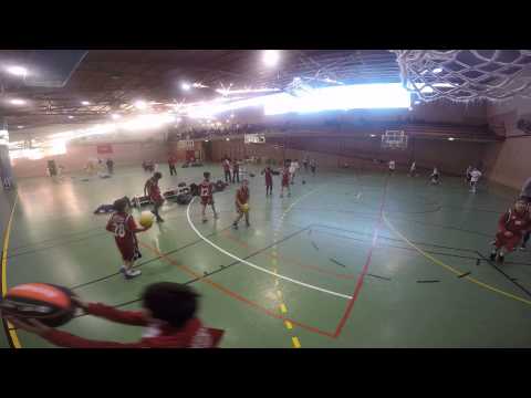 Calentamiento Alevín vs @CBMajadahonda