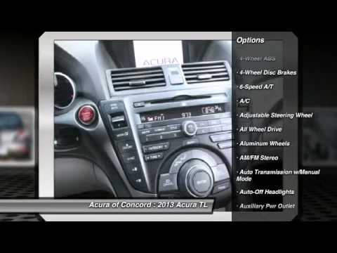 2013 Acura TL Concord CA 130608