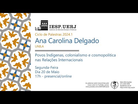 Ciclo de Palestras 2024.1: Ana Carolina Delgado