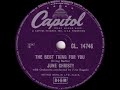 June Christy - The Best Thing For You