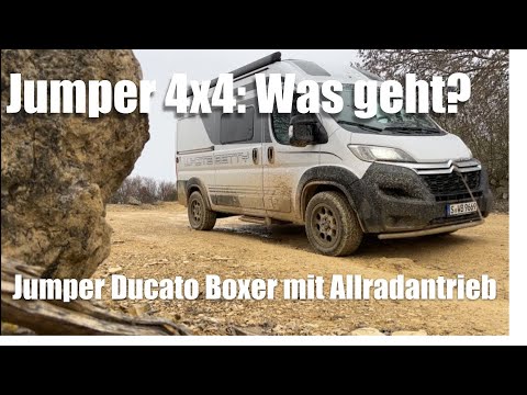 Ducato Jumper Allrad  - Was kann der 4x4-Camper? Der Campeo von Bürstner.