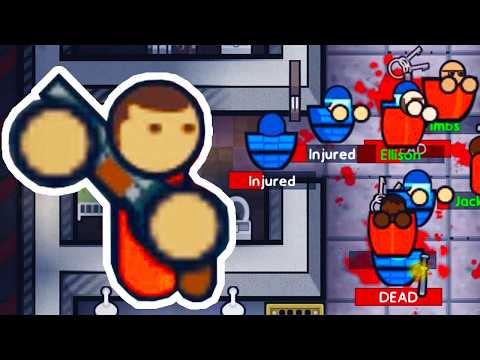 When You Get Sent To Death Row So You Start A Gang in Prison Architect