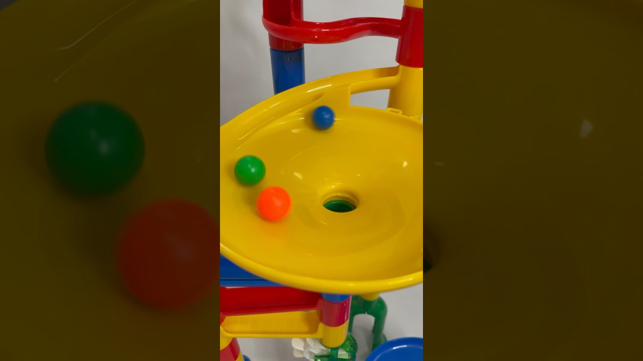 Marble Run Race  ASMR#marblemachine #marblemania #marblerace #くみくみスロープ