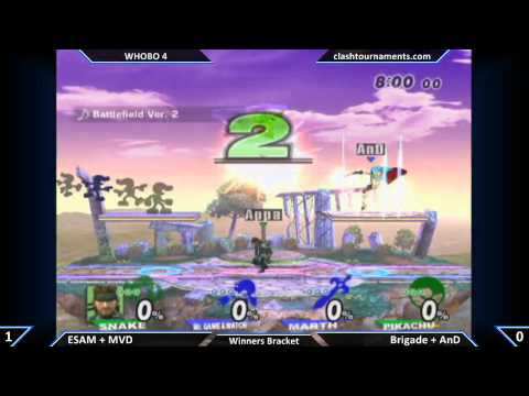 WHOBO 4 - ESAM + MVD vs Brigade + AnD - SSBB