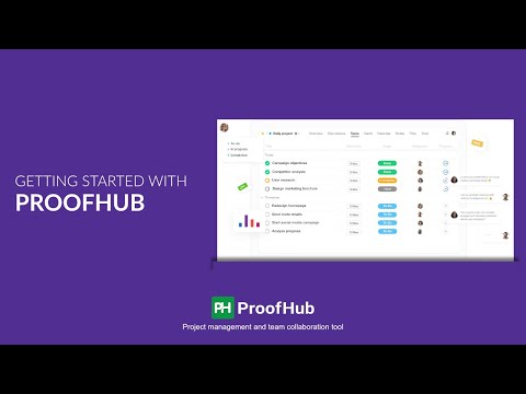 ProofHub: Manage work & teams Video