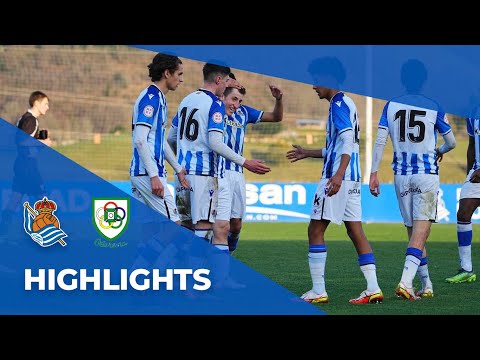 HIGHLIGHTS | División de Honor 3 - 0 Oberena | Zubieta | Real Sociedad