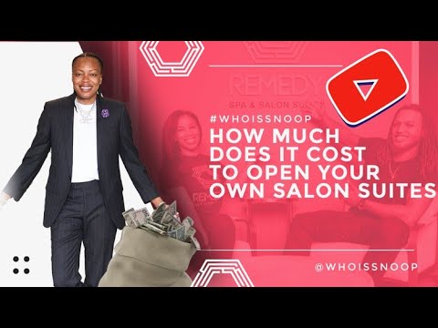 YouTube video about: How much does it cost to open a salon suite?