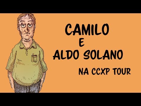 Camilo e Aldo Solano na CCXP Tour Recife