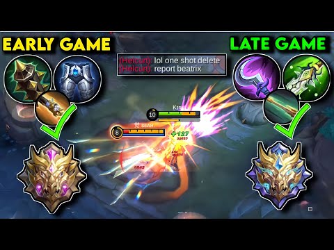 BEATRIX PERFECT BUILD ! EARLY TO LATE GAME 100% BROKEN | ONE SHOT EVERYTHING IN HIGH RANK!🔥