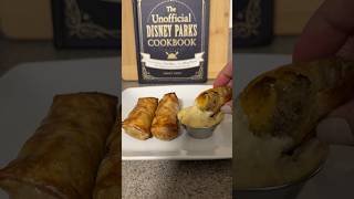 Magic Kingdom cheeseburger spring rolls recipe 🍔 #cheeseburger #springrolls #disneyworld #disney