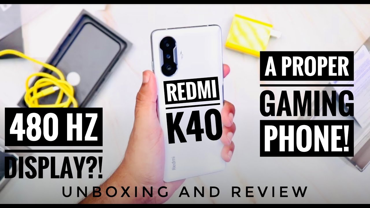 Redmi K40 Enhanced Gaming Edition | Unboxing and Review!