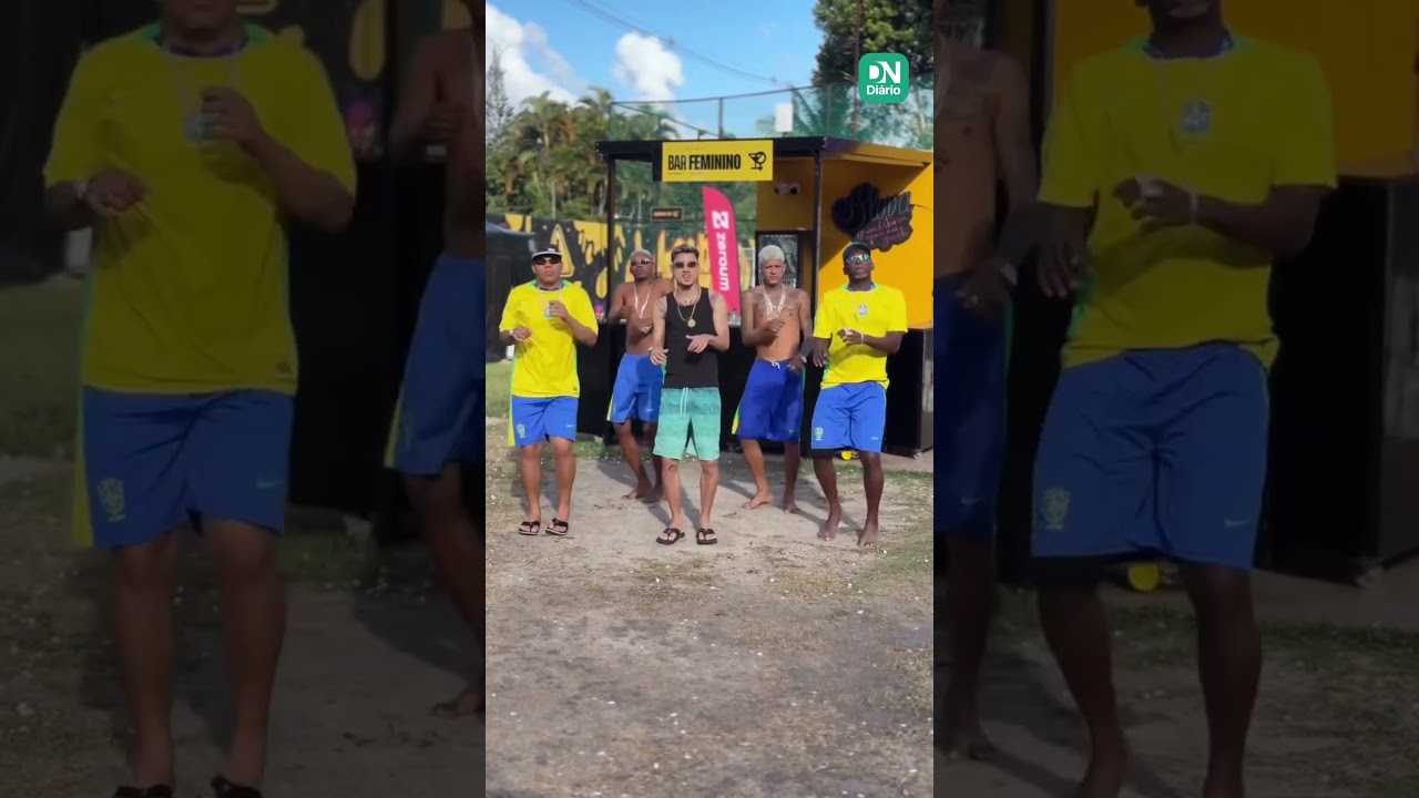 Imagem da notícia Entregador de água e servente de pedreiro viralizam no TikTok ao criar sucesso 'Passinho do Jamal'