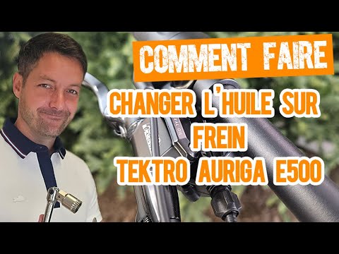 Changer l'huile sur des freins Tektro