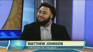 Jacksonville's The Voice contestant Matthew Johnson visits FCL (FCL March 1st)