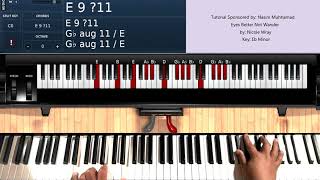 Eyes Better Not Wander (by Nicole Wray) - Piano Tutorial