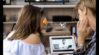 Telehealth video and phone visit options with UI Health Care