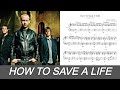 How To Save A Life - The Fray - Piano 