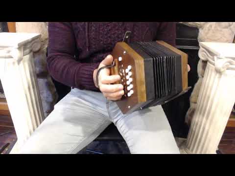 SILVDGMW - Mahogany Scholer Silvetta Anglo Concertina DG M 20 $349