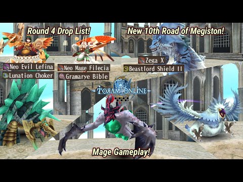 Toram Online - New 10th Road of Megiston Update! Round 4 Evil Lefina & Mage Filecia?