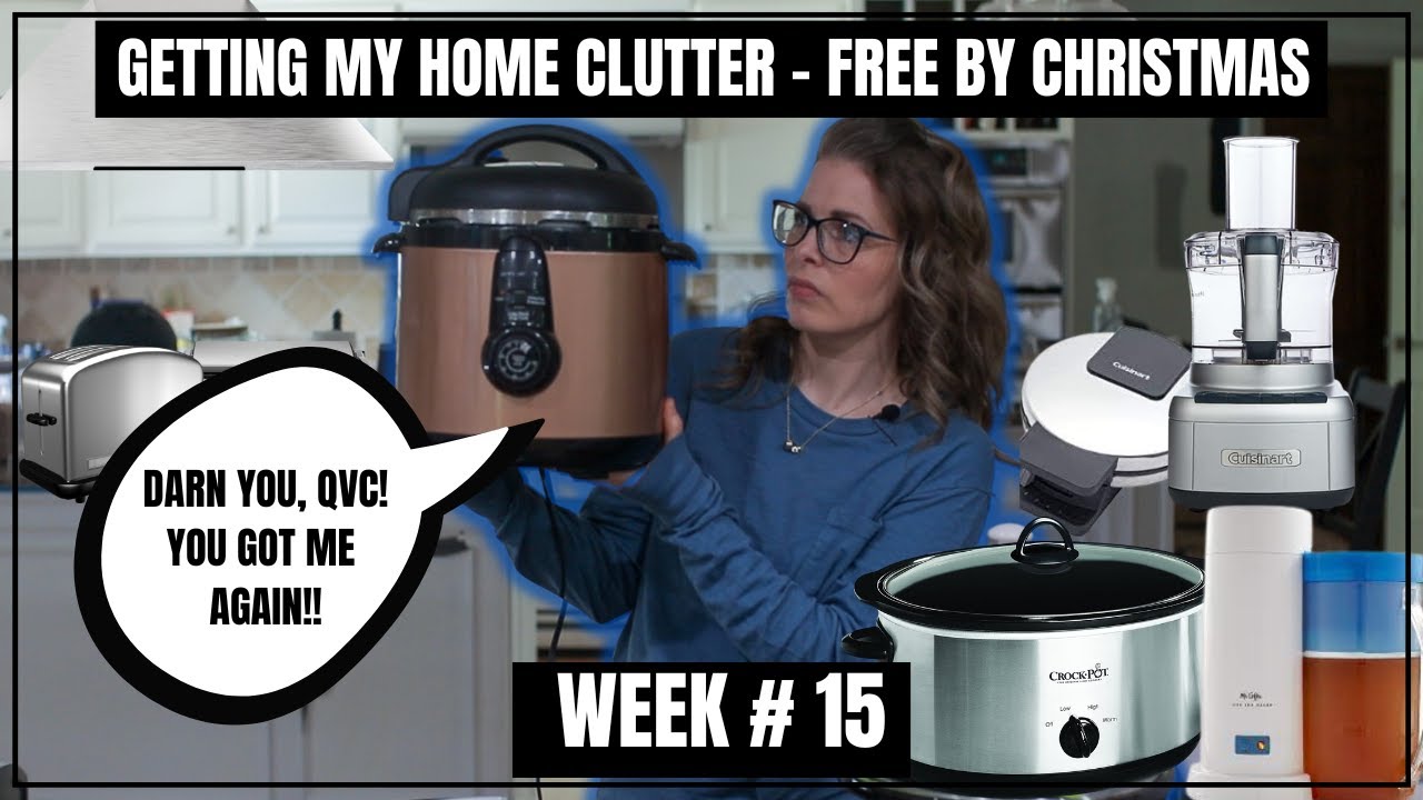 Decluttering Kitchen + Getting Rid Of Small Kitchen Appliances + Decluttering Cabinets + Vaclife