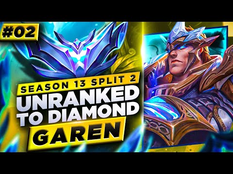 Unranked to Master Garen - Season 13 Garen Gameplay Guide + Builds - Best Garen Builds - Garen Runes