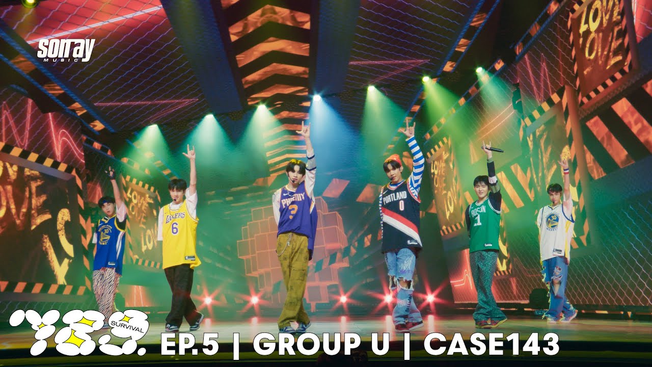 789SURVIVAL 'CASE 143' GROUP U - AA, ALEX, CHEESE, JUNG, MADDOC, YUWATANABE STAGE PERFORMANCE