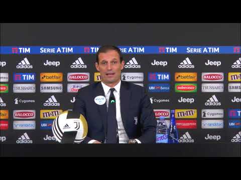 Allegri: "Sarri? Se vieni eliminato da tutto è normale che giochi dopo"
