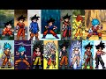 All Goku In Sonic Battle MUGEN V3 Sonic VS Dragon Ball JUS MUGEN
