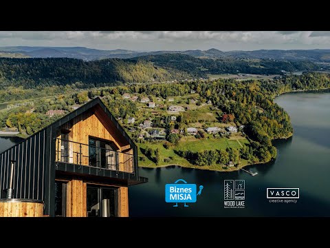 WoodLake - Biznes Misja - FILM PROMOCYJNY - Domek z balią na wynajem w Rożnowie