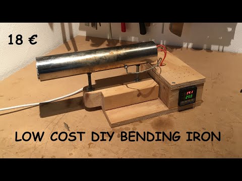 Making a luthiers workshop. Low Cost DIY Bending Iron