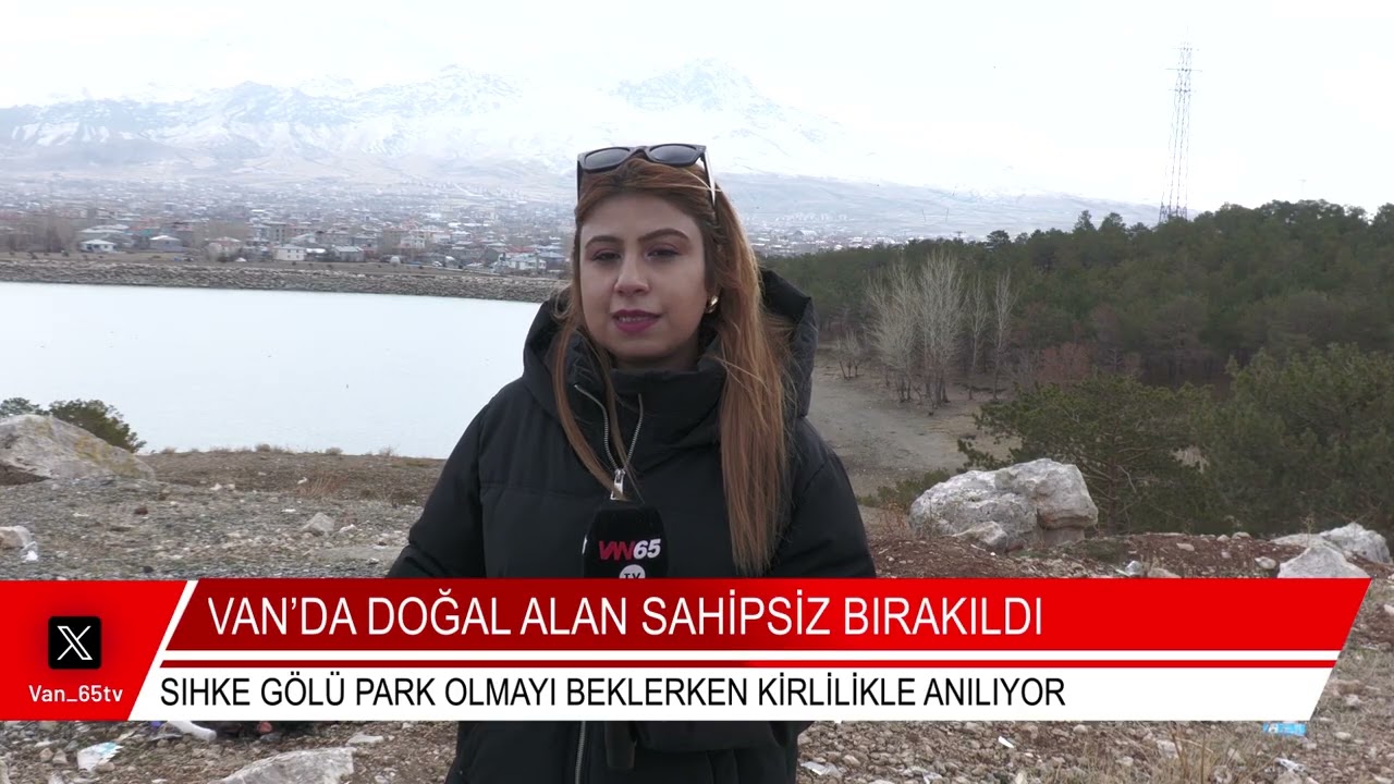 Van’da Sıhke Gölü Alarm Veriyor