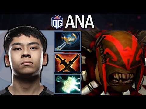 Bloodseeker Dota 2 Gameplay OG.Ana with 24 Kills and Mjolnir #dota #dota2