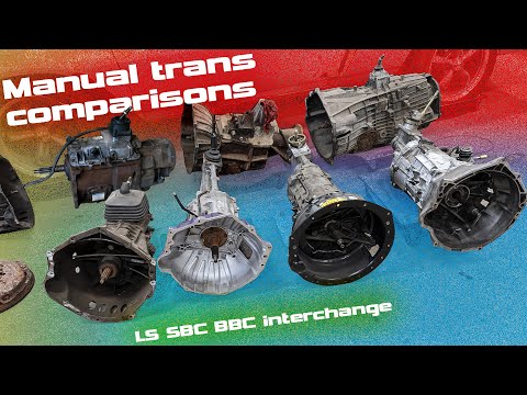 GM manual trans specs - 4spd 5spd 6spd 2wd 4wd - LS SBC BBC